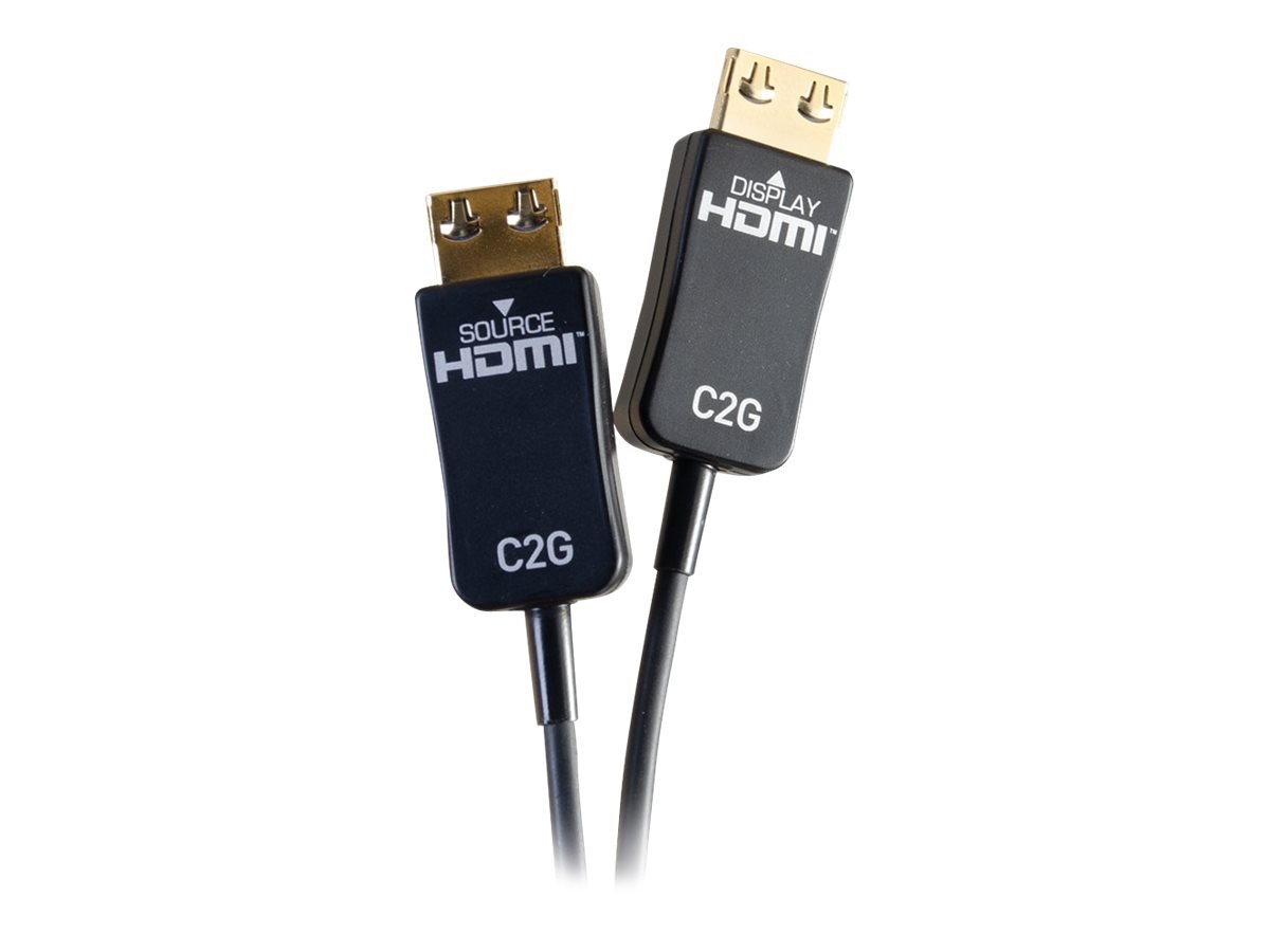 C2G 25ft 4K HDMI Cable - Active Optical Cable (AOC) - Plenum Rated - 60Hz