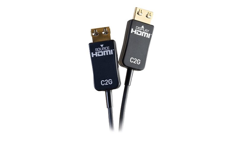 C2G 25ft 4K HDMI Cable - Active Optical Cable (AOC) - Plenum Rated - 60Hz