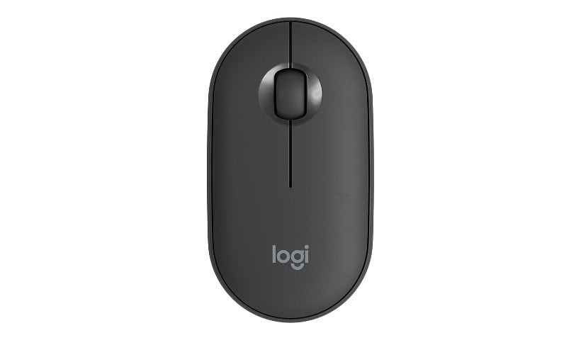 Logitech M350 - mouse - Bluetooth, 2.4 GHz - graphite