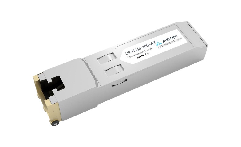 ルーター・ネットワーク機器 AXIOM UF-RJ45-10G-AX Axiom UF-RJ45-10G-AX - SFP+ transceiver module - 10GbE - UF-RJ45