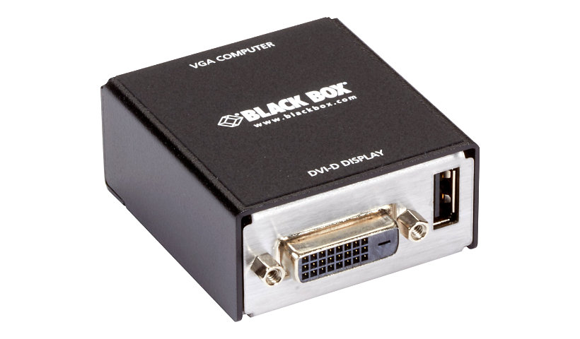 Black Box VGA to DVI-D Video Converter - USB Powered - convertisseur vidéo - Conformité TAA