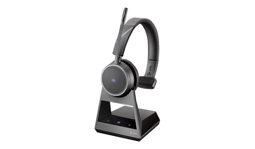 Poly Voyager 4210 Office - for Microsoft Teams - 2-way base - headset