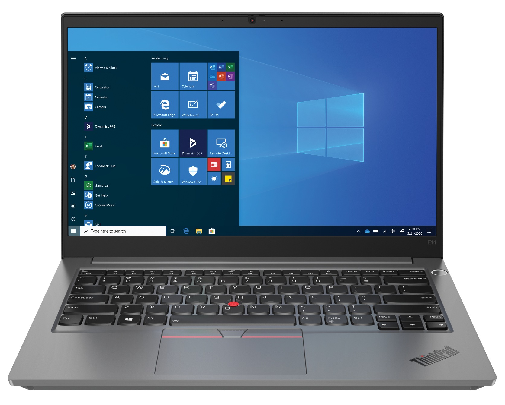 Lenovo ThinkPad E14 - 14" - Core i3 10110U - 4 GB RAM - 500 GB HDD - US