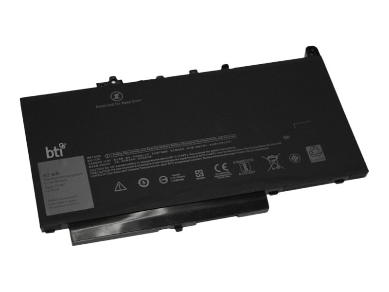 BTI 7CJRC-BTI 10.4V 42WHR LI-ION BATTERY 049VTIP, 7CJRC, 07CJRC, KNM09, 21X15, 451-BBSW LATITUDE E7470