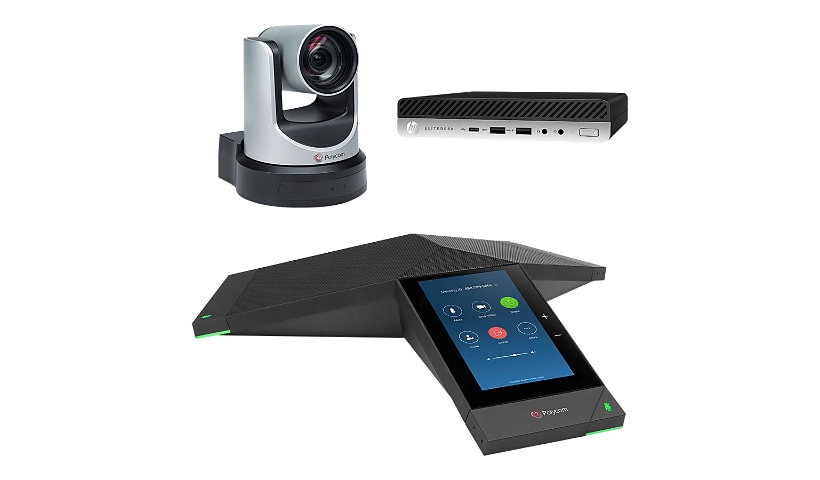 Poly Trio 8500 HP for Medium Zoom Rooms - video conferencing kit - with Eag