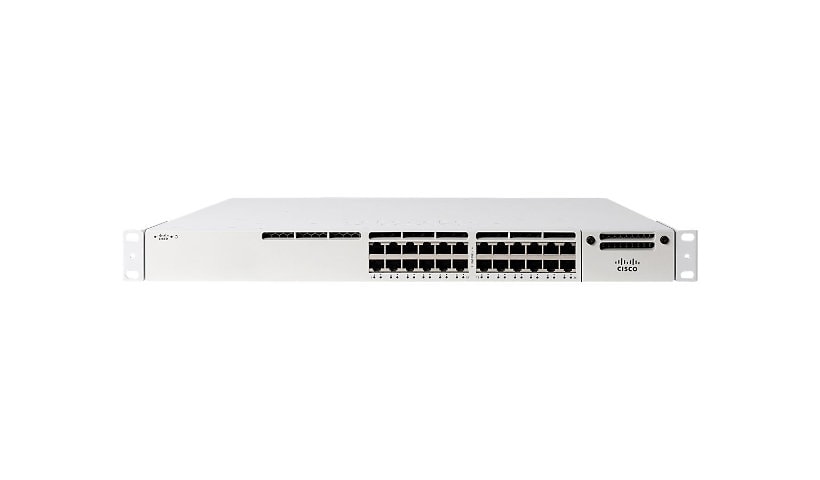 Cisco Meraki Cloud Managed MS390-24UX - switch - 24 ports - managed - rack-mountable