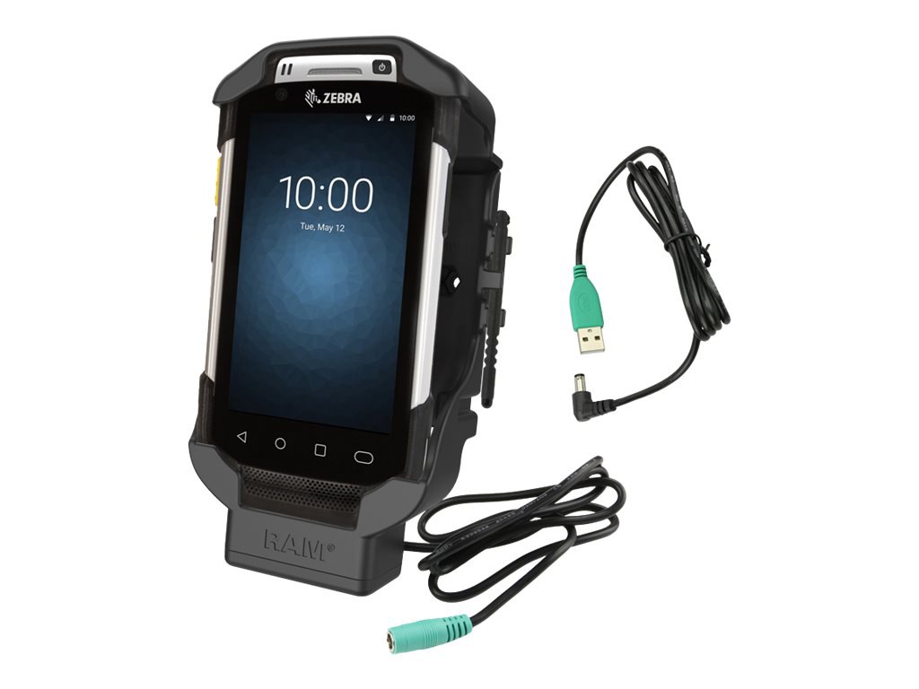 RAM - handheld docking cradle - powered
