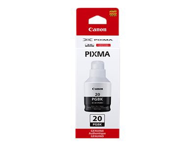 Canon GI 20 PGBK - black - original - ink refill - 3383C001 - Inkjet  Cartridges 