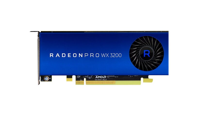 HP AMD Radeon Pro WX 3200 Graphic Card - 4 GB GDDR5 - Low-profile