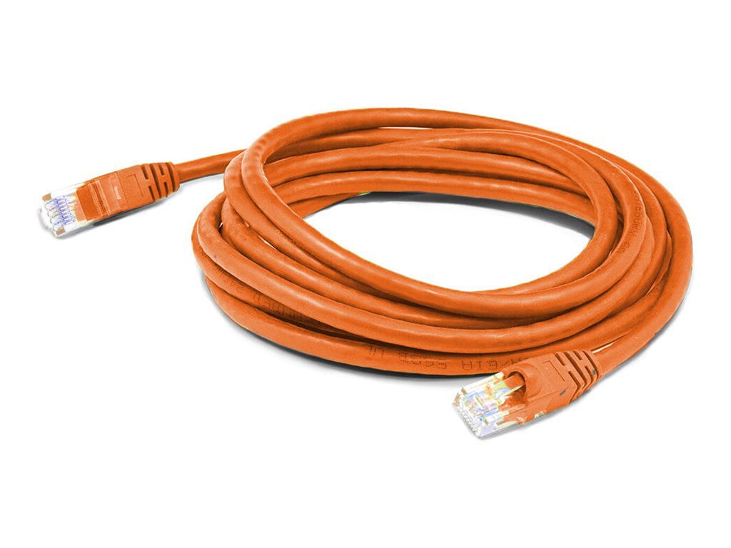 Proline 3ft Orange CAT 6 Shielded PVC Ethernet Cable Snagless Easy Clear Boot RJ-45 M/M