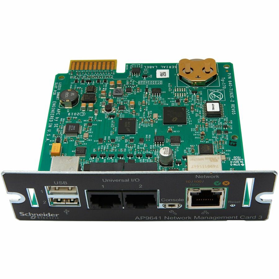 APC UPS Network Management Card 3 with Environmental Monitoring