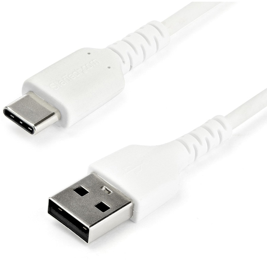 StarTech.com 2m USB A to USB C Charging Cable -White