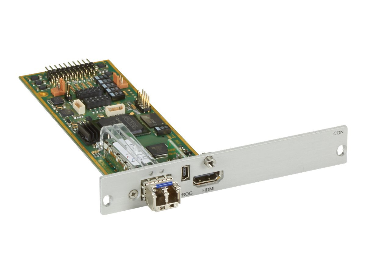 Black Box ServSwitch DKM KVM Extender TX/RX Interface Module Basic Link Module - Fiber, Receiver - video/audio extender