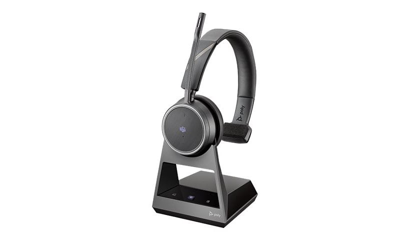 Poly Voyager 4210 Office - for Microsoft Teams - 2-way base - headset