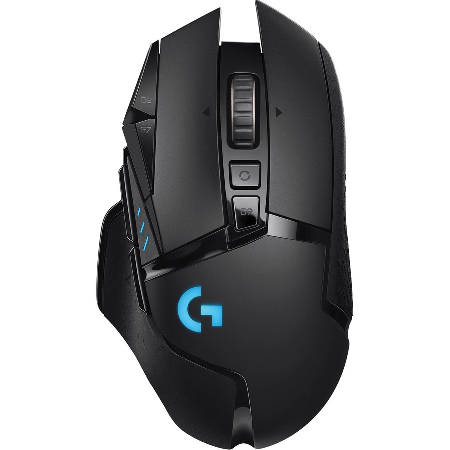 Souris Logitech G G502 X PLUS - Souris - optique - 8 boutons - sans fil -  2.4 GHz - récepteur USB Logitech LIGHTSPEED - noir