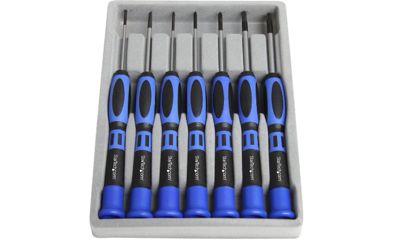 StarTech 7 Piece Precision Screwdriver Computer Tool Kit with