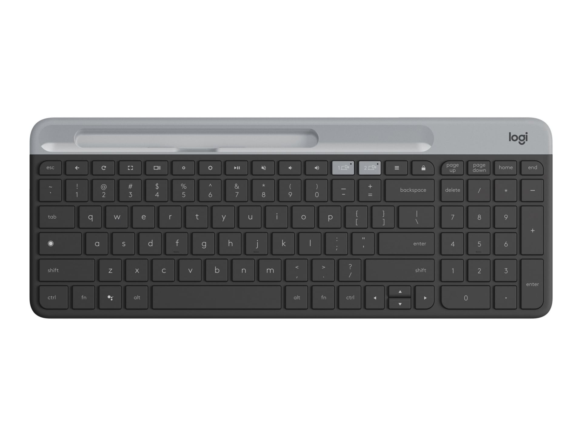 Logitech Slim Multi-Device K580 Keyboard Chrome Edition - - - -