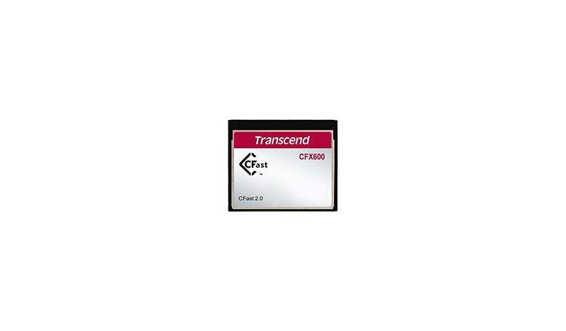 Transcend CFast 2.0 CFX600 - flash memory card - 16 GB - CFast 2.0