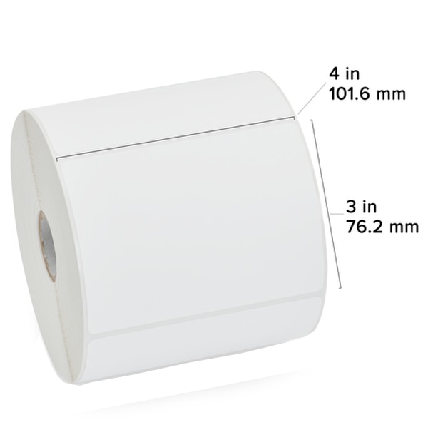 Zebra Z-Select 4000T - paper labels - ultra-smooth - 11160 label(s) -