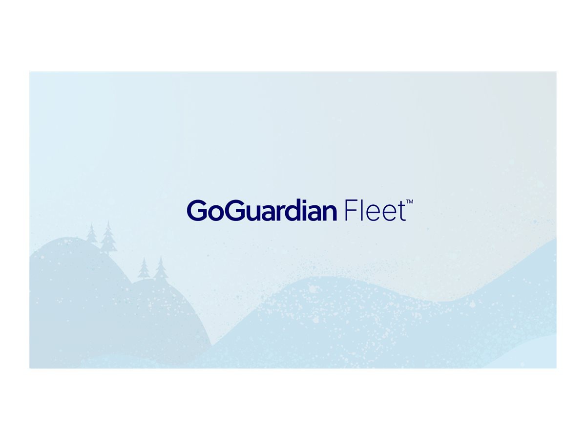 GoGuardian Fleet - subscription license (3 years) - 1-499 devices