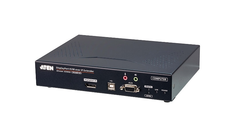 ALTUSEN KE9950T 4K DisplayPort Single Display KVM over IP Transmitter - KVM / audio / serial / USB extender