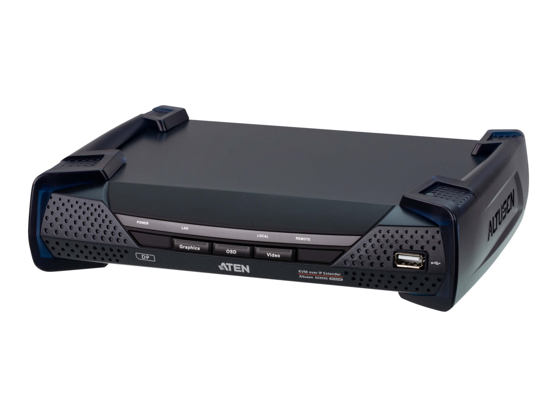 ALTUSEN KE9950R 4K DisplayPort Single Display KVM over IP Receiver - KVM /