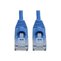 Eaton Tripp Lite Series Cat6a 10G Snagless Molded Slim UTP Ethernet Cable (RJ45 M/M), Blue, 3 ft. (0.91 m) - patch cable