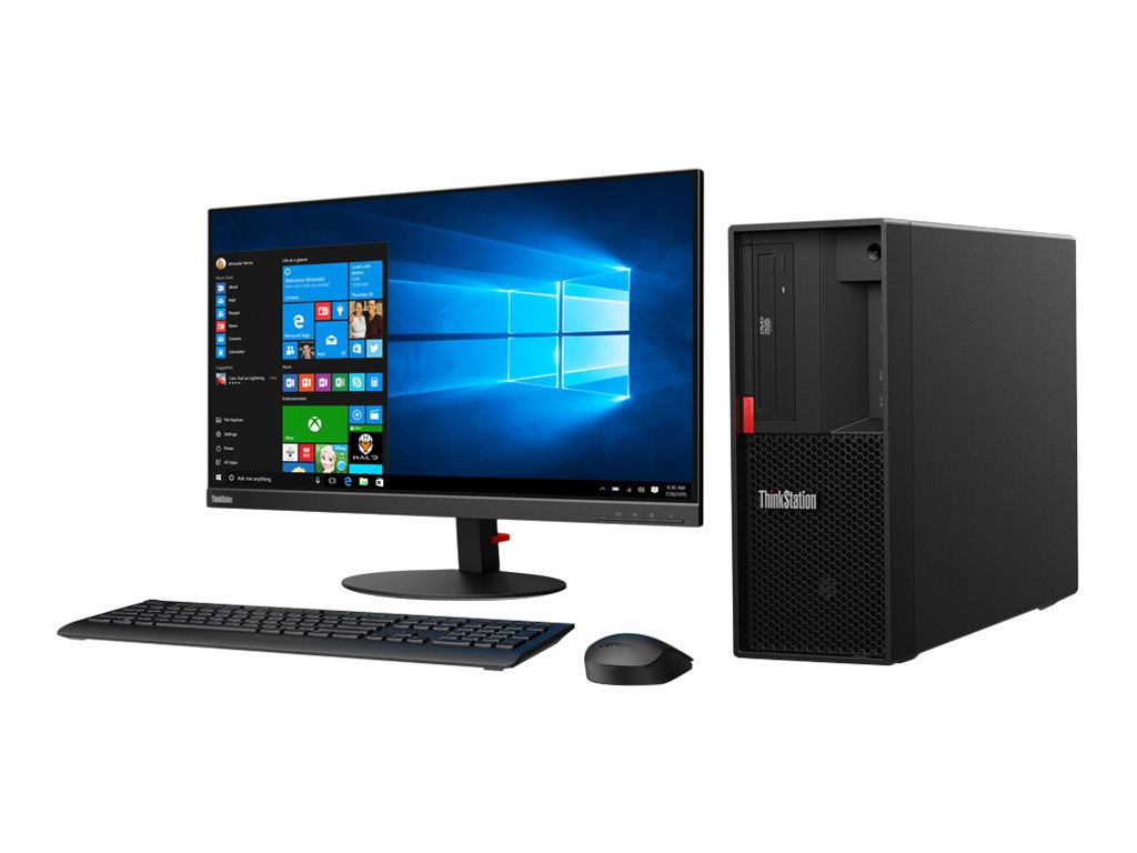 Lenovo ThinkStation P330 (2nd Gen) - tower - Xeon E-2224 3.4 GHz - 16 GB -