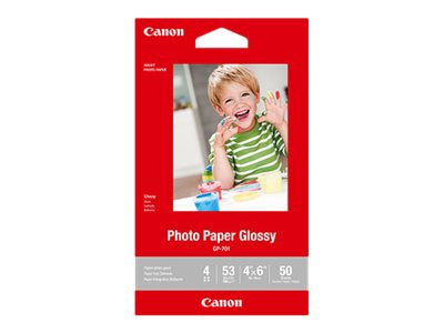 Canon GP-701 - photo paper - glossy - 50 sheet(s) - 100 x 150 mm - 200 g/m²