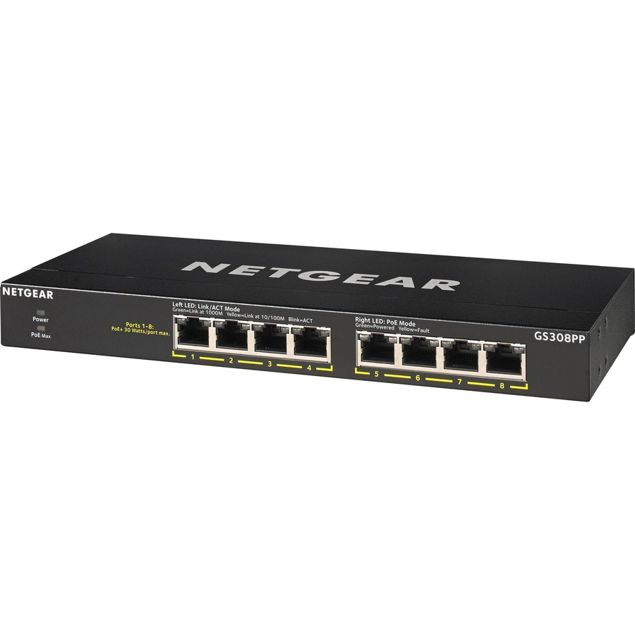  Netgear 8Port Switch 10/100/1000 GS 308 : Electronics