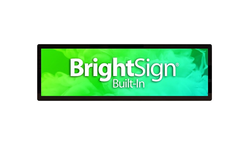 Bluefin BrightSign Built-In 29.0" Touch PoE 29" LCD flat panel display - fo