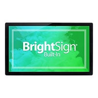 Bluefin BrightSign Built-In 21.5" Touch PoE Finished - 21.5" LCD flat panel display - Full HD - for digital signage