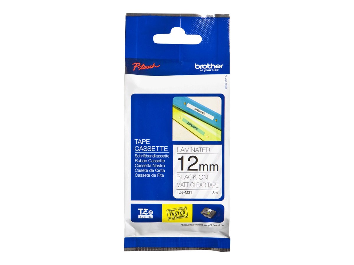 Brother TZe-M31 - laminated tape -