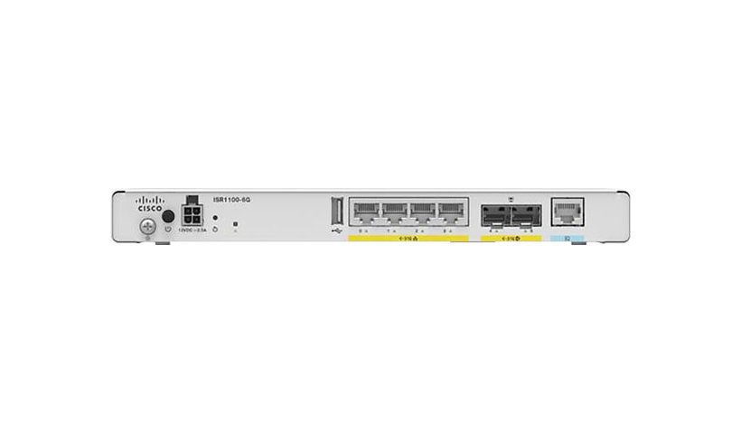 Cisco Integrated Services Router 1100-6G - routeur - de bureau