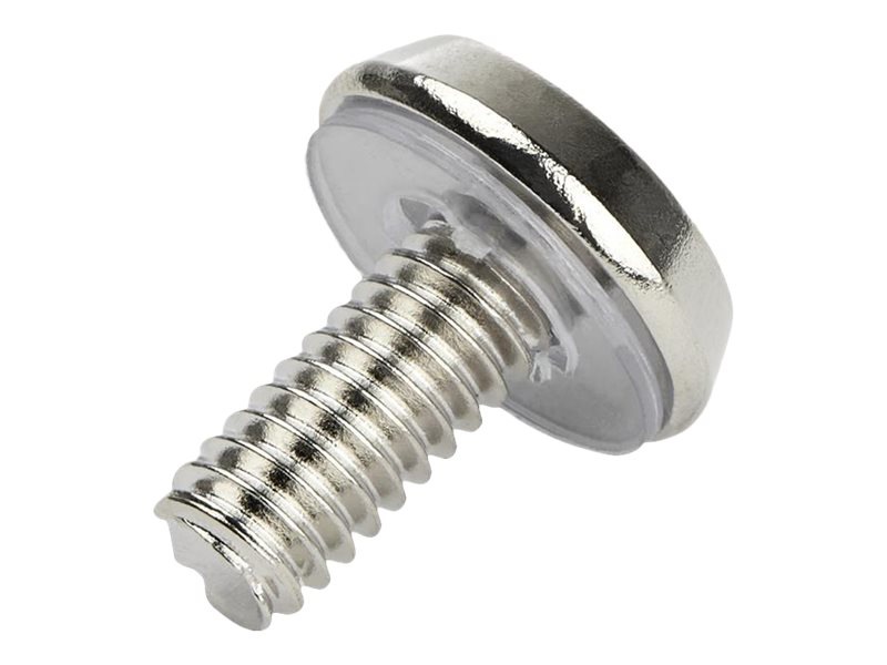 Thumbnail 3 of 8 for StarTech.com 12-24 Server Rack Screws - 50 pack - Mounting Screws for Rack and Server Cabinets - Nickel-Plated , TAA