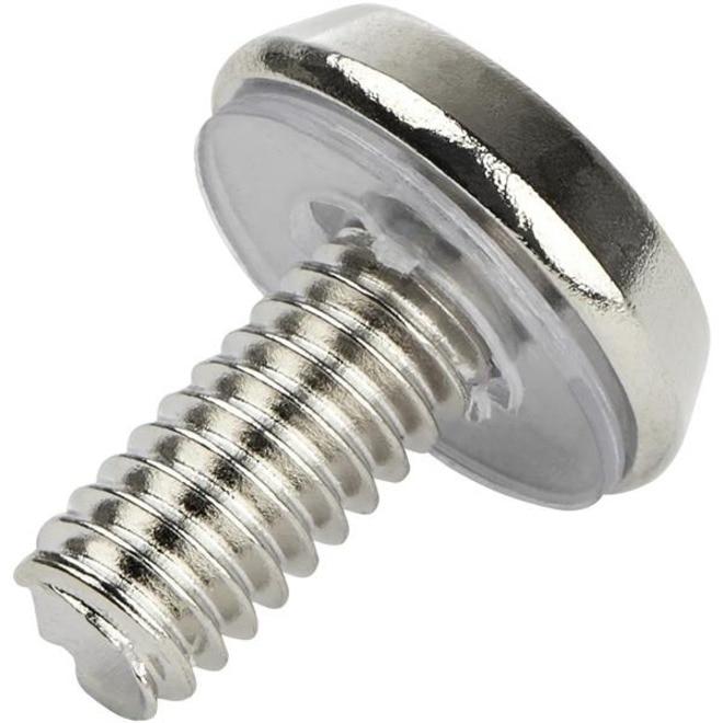 Thumbnail 5 of 8 for StarTech.com 12-24 Server Rack Screws - 50 pack - Mounting Screws for Rack and Server Cabinets - Nickel-Plated , TAA