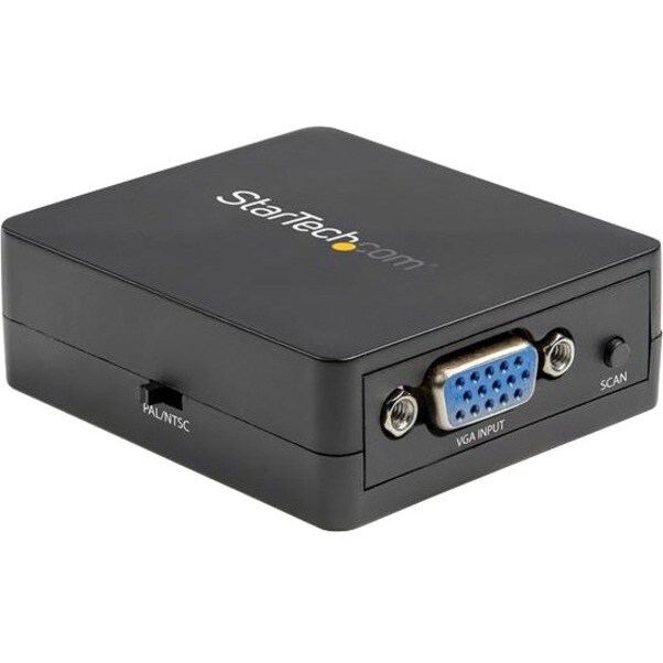 StarTech.com 1080p VGA to RCA and S-Video Converter - USB Powered