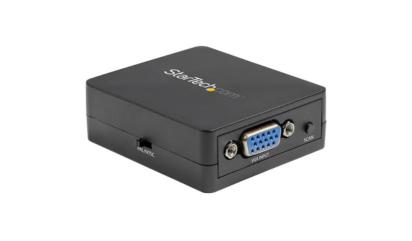 StarTech.com 1080p VGA to RCA and S-Video Converter - USB Powered