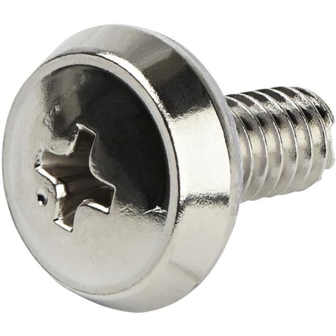 StarTech.com 12-24 Server Rack Screws - 50 pack - Mounting Screws for Rack
