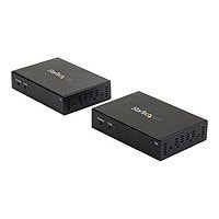 StarTech.com HDMI over CAT6 Extender - 4K 60Hz - 330ft / 100m - IR Support - HDMI Balun - 4K Video over CAT6