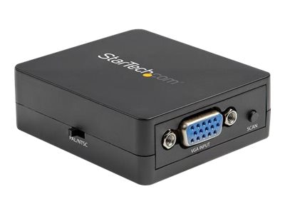 StarTech.com 1080p VGA to RCA and S-Video Converter - USB Powered