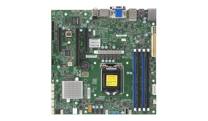 SUPERMICRO X11SCZ-F - motherboard - micro ATX - LGA1151 Socket - C246