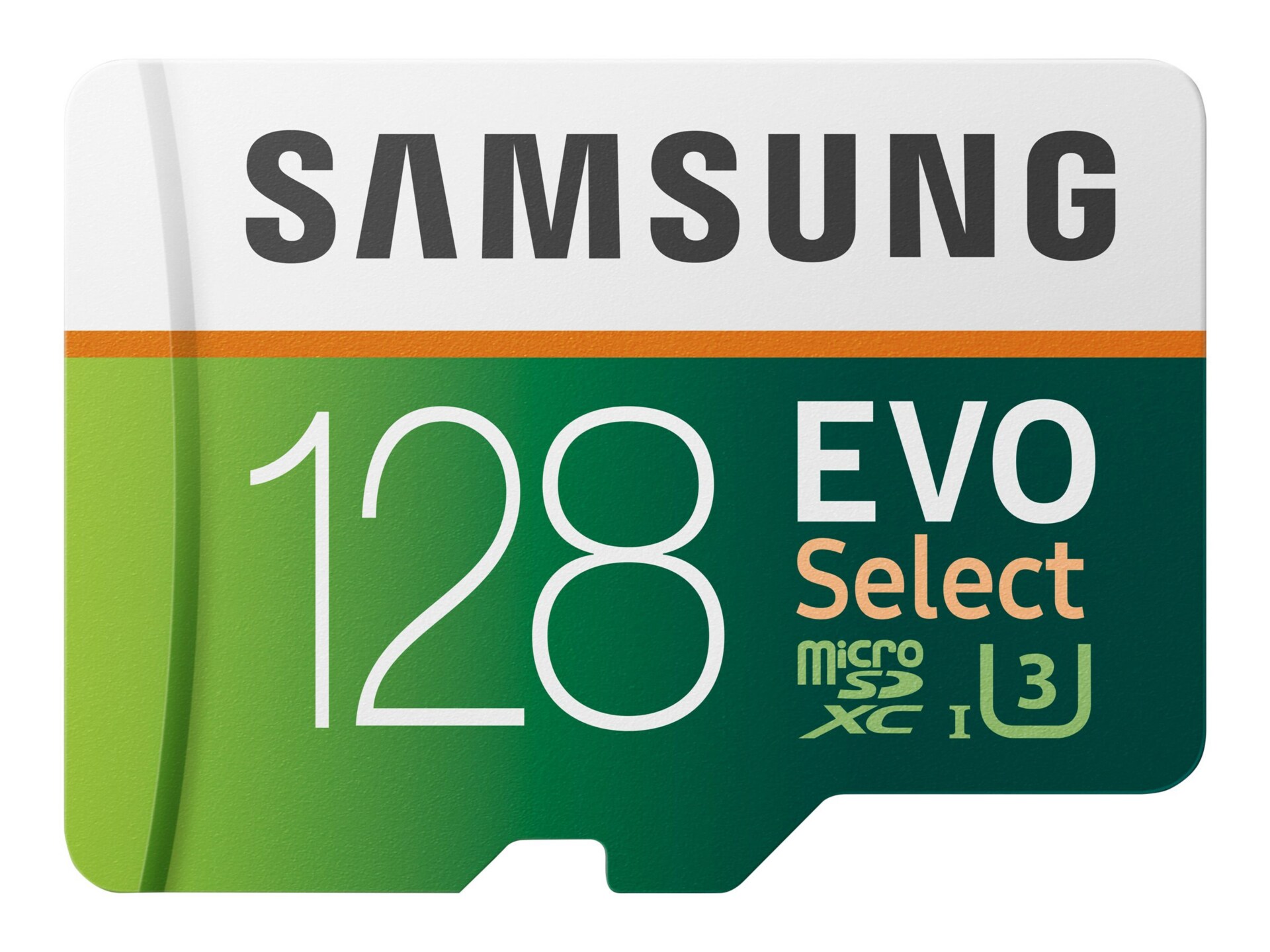 Samsung EVO Select MB-ME128GA - flash memory card - 128 GB - microSDXC UHS-