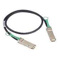 Black Box 40GBase direct attach cable - 6.6 ft - black