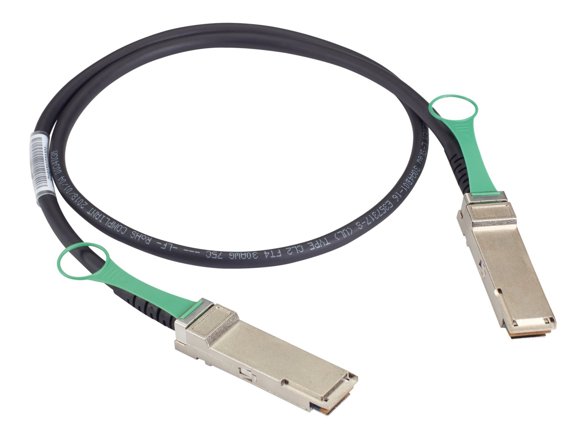 Black Box QSFP+ 40Gbase Cisco QSFP-H40G-CU3M Twinax DAC Cable 3m