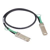 Black Box 40GBase direct attach cable - 16.4 ft - black