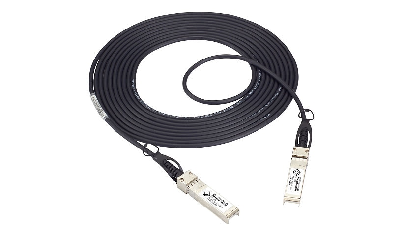 Black Box 10GBase direct attach cable - 5 ft - black
