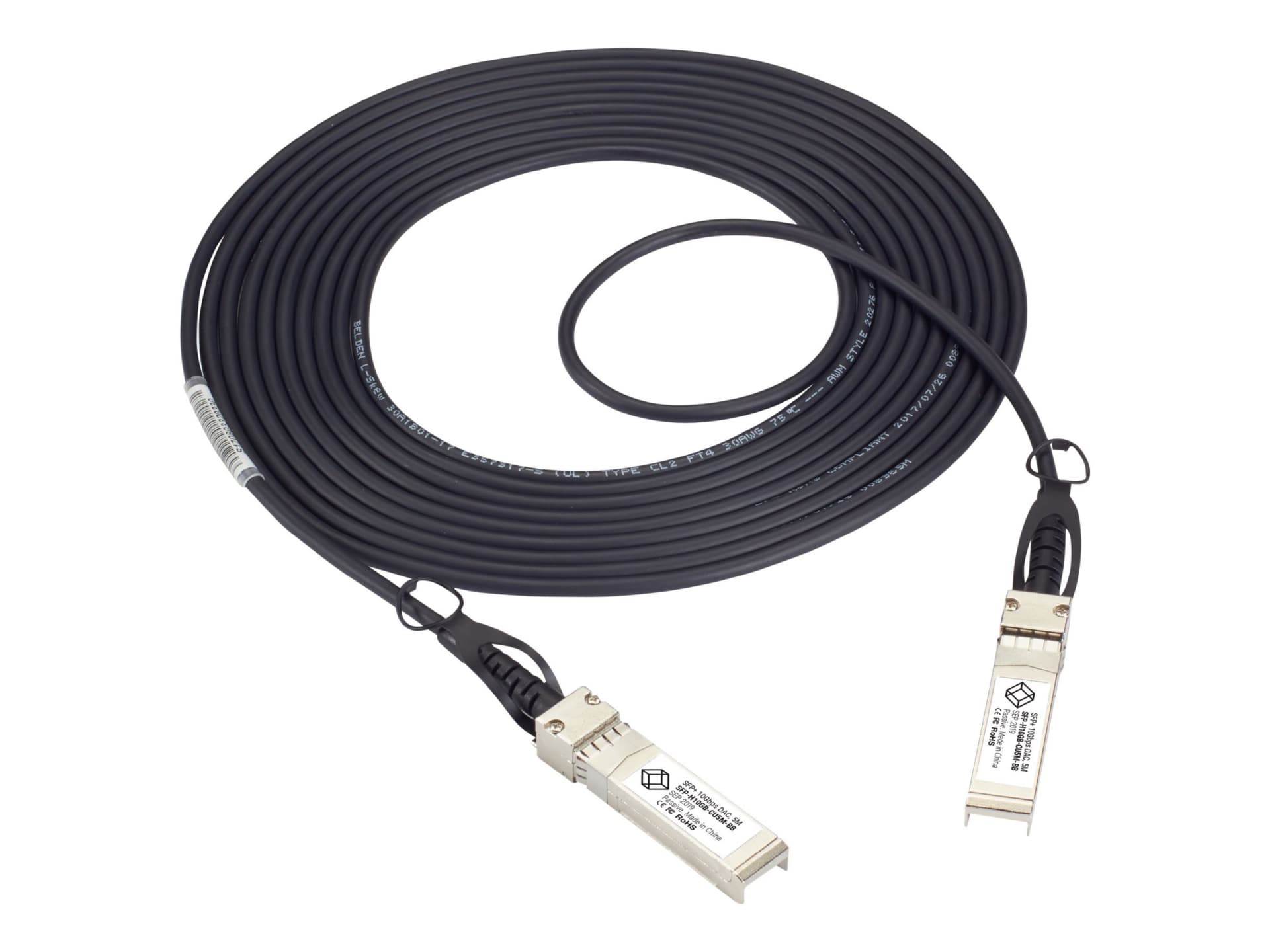 Black Box 10GBase direct attach cable - 3.3 ft - black