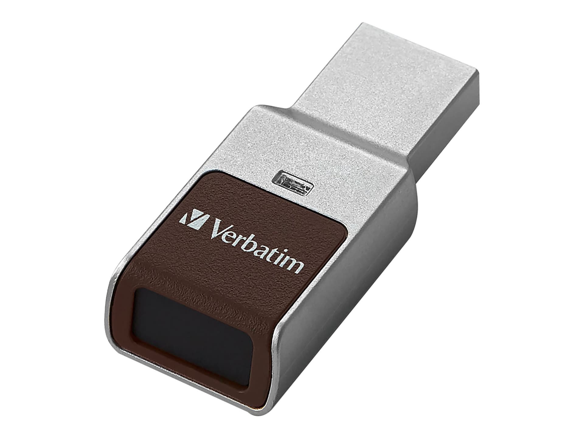 At opdage karton smugling Verbatim Fingerprint Secure - USB flash drive - 128 GB - 70369 - USB Flash  Drives - CDW.com