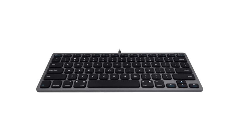 Macally Compact - keyboard - space gray